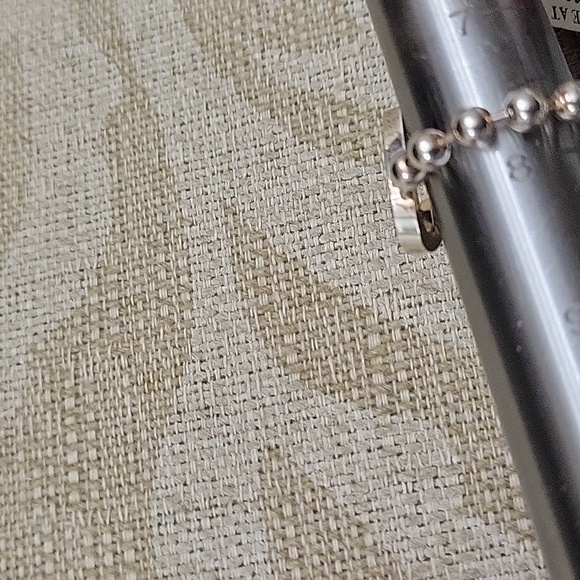 AUTHENTIC NWT GUCCI HEART BEADED STERLING RING - Picture 5 of 6